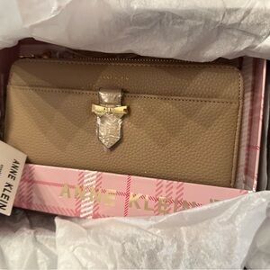 Anne Klein Tan Wallet